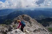 Presolana orientale ad anello con Monte Visolo il 15 luglio 2016- FOTOGALLERY